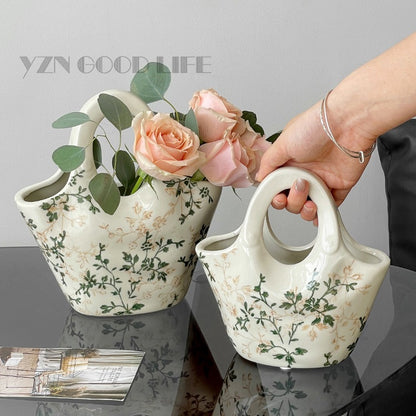 Pastoral tarzda çanta