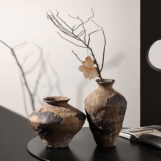 Yeni Çin tarzı seramik vazo süsleri