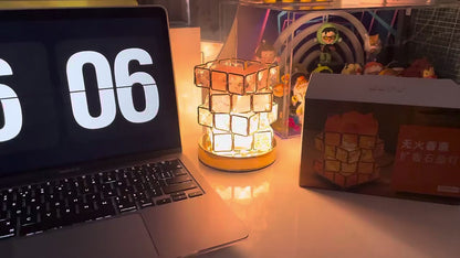 Doğal Kristal Tuz Baş Başucu Gece Lambası